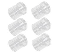 HOMOBABE 6Pcs Educational Insect Observation Magnifying Viewer Transparent Bug Collecting Jars for Exploration and Learning for Insect Enthusiasts and Nature Lovers