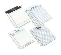 HOMOBABE 8 Books of Pet Self-adhesive Note Pads with 50 Sheets Each, Leaving No Traces and Simple Design, Multi-function Memo Stickers for Household and Office Use