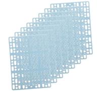 HOMOBABE 8Pcs Bunny Cage Foot Mats Wear Resistant Pet Cage Floor Cushions for Rabbits Cuttable and for Ensures Clean Environment for Animal Cages