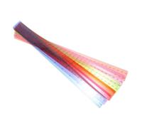 HOMOBABE 8pcs Plastic Rulers Reusable Metric Measuring Rulers for Students for Drawing Office Use and School Supplies and Lightweight Design
