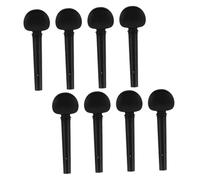 HOMOBABE 8pcs Violin String Tuning Pegs with Fish Eye Enhanced Grip for Precision Pitch Adjustment Acoustic Instrument Accessories for Performances and Daily Practice