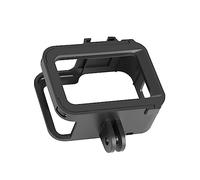 HOMOBABE Action Camera Case Protective Frame Shockproof Compatible Housing Shell Side Access Cold Shoe Mount