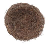 HOMOBABE Artificial Rattan Bird Nest Decor Handmade Simulation Nest Ornament for Garden Home for Crafting and Outdoor Bird Paradise Easy Installation Maintenance