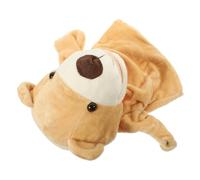 HOMOBABE Bear Hand Puppet with Working Mouth Engaging Animal Puppet for Storytelling Interactive Play and Educational Fun for Soft Plush Design for Bedtime Stories