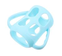 HOMOBABE Bottle Handle Silicone Grip Nursing Bottle Handle Lightweight Easy Install Blue for Boy Girl