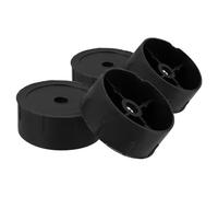 HOMOBABE Cat Scratch Post Plug Kit 4Pcs M8 Nut Connectors for Cat Tree Tube Replacement Indoor Parts