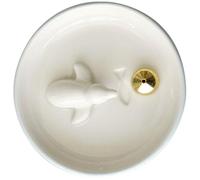 HOMOBABE Ceramic Incense Holder Tray with Animal Design for Sticks Incense, Multi-function Home Decoration in Vintage Style, Suitable for Meditation and Office Use