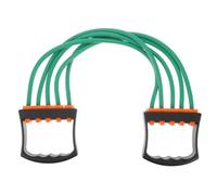 HOMOBABE Chest Expander Resistance Band, Pulling down Rope, Green Tpe Lightweight Non-slip Handle, for Strength Training and Yoga, Athletes and Seniors