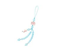 HOMOBABE Chinese Style Mobile Phone Lanyard with Crystal Beads, Hands-free Phone Strap for Daily Accessories, Preventing Device from Dropped Or Stolen, Suitable for Music Color