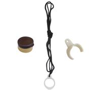 HOMOBABE Clarinet Thumb Rest Rest Cover with Support for Correct Position Plastic Nylon Lubricating Oil for Clarinet Playing