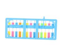 HOMOBABE Colorful Beads Plastic Abacus Arithmetic Tool Portable for Learning Addition Subtraction Multiplication Division Educational Counting Aid