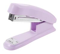 HOMOBABE Compact Handheld Stapler Lavender Purple Multi Function Office Stapler Heavy Duty Metal Construction for Home School and Professional Use