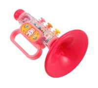HOMOBABE Cute Cartoon Trumpet for Adorable Rabbit Design Musical Instrument for Early Education Safe Materials Easy to Use for Boy Girl and for Music Learning