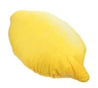 HOMOBABE Cute Plush Citrus Fruit Pillow Cushion Lightweight Stuffed Yellow Plush Chair Pillow with Easy Maintenance for Travel and Bedroom Decorative Use