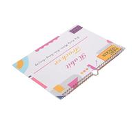 HOMOBABE Dateless Weekly Habit Tracker Planner with Binding Wall Hangable Workout Calendar and Goal Organizer for Daily Productivity Do Lists