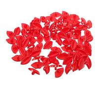 HOMOBABE DIY Lip Shape Sewing Buttons 100Pcs Plastic Sew on Buttons for Clothing Accessories and Doll Making with Easy Sew Holes