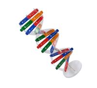 HOMOBABE Dna Model Kit for Boy Girl Self-assembly Science Teaching Aid Diy Double Helix Structure Model for Biology Education for Schools and Home Learning