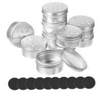 HOMOBABE Dog Training Scent Box Cases Soft Magnetic Pads for Agility Training Small Metal Tins Lids for Odor Detection