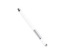 HOMOBABE Double Stylus Capacitive Stylus Metal Lightweight White Pen for Phone Laptop with Natural Writing Feeling for Checking Email and Drawing Apps