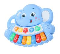 HOMOBABE Electronic Educational Piano Keyboard for Bright Colors for Brain Development Engaging Musical Instrument for Early Learning and Motor Skills Fun Plaything