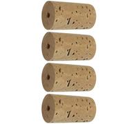 HOMOBABE Flute Cork Plugs Made of Natural Cork Replacement for Flute Headjoint 4pcs Simple to Use and Protect The Headjoint for Repair and Woodwind Instrument Replacement