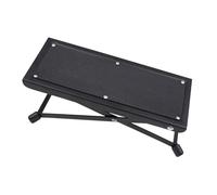 HOMOBABE Foldable Guitar Footstool for Adults Thickened Classical and Acoustic Guitar Foot Rest Non-deformable Music Instrument Pedal Stool Space-Saving Design for Guitarists