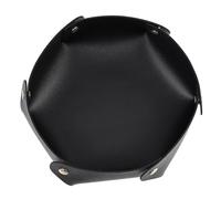 HOMOBABE Foldable PU Leather Dice Tray Large Desktop Storage Box Party Supply Organizer for Rpg Board Games and Items Holder Practical Design