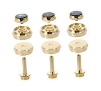 HOMOBABE Gold Trumpet Piston Button Buckle Copper Musical Instrument Tool Easy to Use Replacement for Trumpet Players Gifts