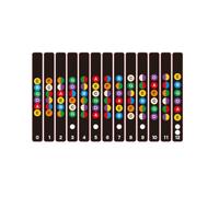 HOMOBABE Guitar Fretboard Note Decals Fret Guide Label Paper Stickers Easy Removed Fit for 6 Strings Acoustic and Electric Guitar Suitable for Beginners Practice