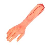 HOMOBABE Halloween Severed Fake Human Body Part Prank Prop Reusable Vinyl and Pp Cotton Horror Decoration for Porch and Bathroom