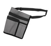HOMOBABE Heavy Duty Electrician Tool Waist Bag Efficient Organization with 3 Pockets and Adjustable Wide Belt Oxford Cloth Tool Pouch for Electrical Work and Inspection Tasks
