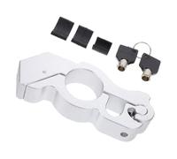 HOMOBABE Heavy Duty Motorcycle Handlebar Lock with Lever Aluminum Alloy Throttle and Brake Security Lock for Motorcycles Atvs Scooters Quick Installation Theft Protection Accessory