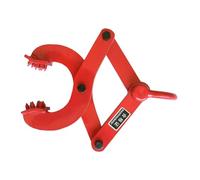 HOMOBABE Heavy-Duty Pallet Puller Clamp with Sturdy Pulling Scissor for Industrial Environments and Manufacturing Facilities, Practical Durable Metal Pallet Grabber Unloading Tool