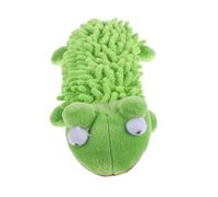 HOMOBABE Hippopotamus Pet Toys Soft Dog Plush Teething Toys Sound Making for Home Shop Plaything
