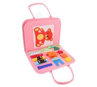 HOMOBABE Interactive Felt Early Education for Wear Resistant Busy Board for Skill Development Sensory Play for Aged Random Patterns