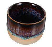 HOMOBABE Japanese Style Ceramic Tea Cup Compact Teacup for Office Supplies Smooth Home Use Suitable for Oolong Puer Tea Ceremony