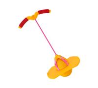HOMOBABE Jumping Ball with Handle for Kids Fun Outdoor Exercise Ball for Active Play and Fitness Includes Rubber String for Bouncing Sports Accessory for Children Random Color