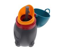 HOMOBABE Kids Travel Urinal Bottle Reasonable Spout Design Portable Potty Pee Cup for Car Road Trip Lightweight and Easy to Store Emergency Toilet for Toddler Baby Children Blue