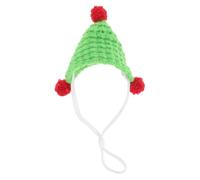HOMOBABE Knitted Mini Pet Hat for Small Animals Cute Guinea Pig and Hamster Costume Accessory Soft Comfortable Knitted Design for Adorable Pet Photography Holiday and Party Supplies