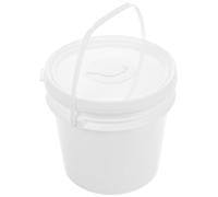 HOMOBABE Large 4l Wipes Container Made of Sturdy Plastic, Wipe Dispenser for Car Use, Keeps Wet Tissues Moist and Fresh with Versatile Bucket Design for On-the-go Convenience