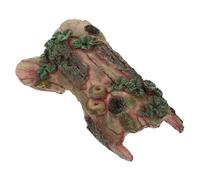 HOMOBABE Lifelike Fish Hidden Cave Aquarium Decor Wear-resistant House for Fish Shrimp Compact Natural Design for Aquariums Tabletop Decoration Hideout for Minnows Aquatic Pets
