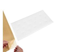 HOMOBABE Lightweight DIY Self Adhesive 3D Wall Sticker for Tv Background with White Xpe Material, Easy Installation for Stairs and Wooden Board Home Decor