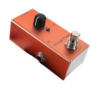 HOMOBABE Mini Electric Guitar Metal Orange Retro Phase Effector Effects Pedal for Electric Guitar, Recording and Playing