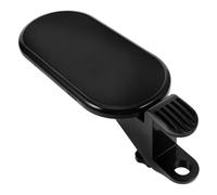 HOMOBABE Mini Foldable Desktop Armrest Desk Clamp Shelf Ergonomic Computer Desk Extender 11.8x7.9x1.6inch Creative Extension Board Design Cloth Eva Material Extended Workspace Ergonomic