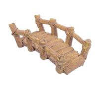 HOMOBABE Miniature Resin Garden Bridge Ornament for DIY Projects Adorable Bridge Craft Decoration for Balcony and Wear Resistant Design for Garden Decor
