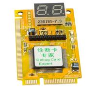 HOMOBABE Motherboard Tester Tool Pci-e Diagnostic Card for Laptop and Desktop Computers Accurate Fault Detection Use Computer Repair Tool for Technicians and Home Users