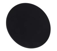 HOMOBABE Mouse Pad Smooth Sliding Microfiber Double-sided Design Black Mouse Mat for Office and Home