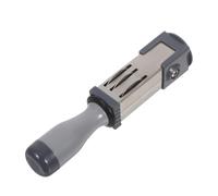 HOMOBABE Multi-use Handheld Date Rolling Stamp Round Day Stamper for Daily Office DIY Craft Scrapbook Envelope and Labeling with PP and Iron Material