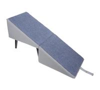 HOMOBABE Non-Slip 2-in-1 Dog Couch Ramp and Foldable Stairs, Space-Saving Pet Step Stool Suitable for Senior Dogs and Injured Cats in Modern Interiors