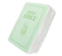 HOMOBABE Plush Bible Throw Pillow Creative Book Shape Decor Fun Plush for Cozy Pillow for Couch Soft Bible Lovers